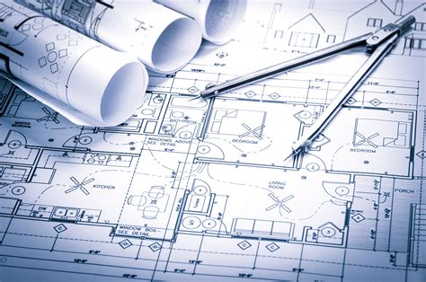 Complete Set Of Architectural Construction Blueprints Next Gen Living