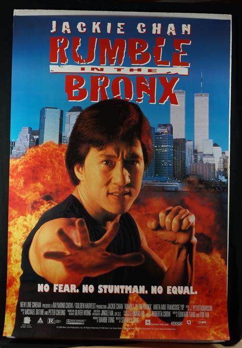 Rumble In The Bronx Original Video Movie Poster 1996 Double Sided 2