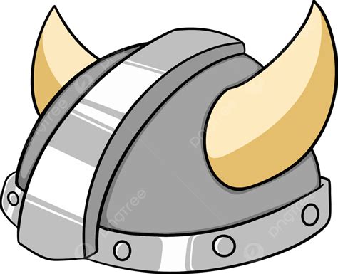 Ilustração De Desenho Animado De Chapéu Viking Png Desenho Animado