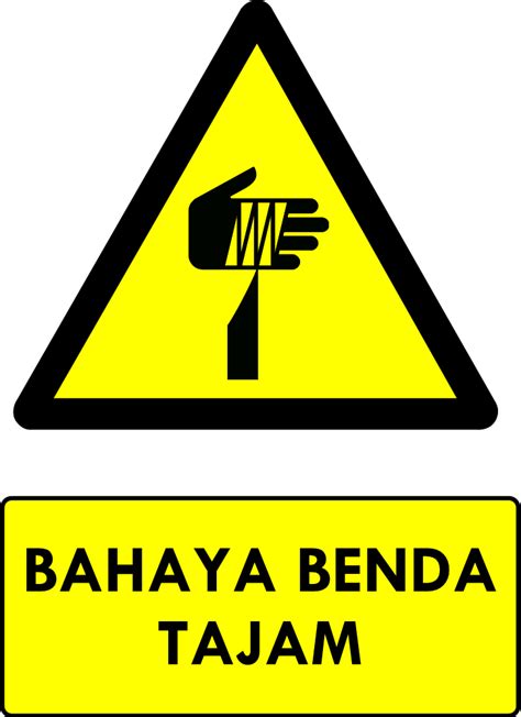 Warning Sign Rambu Rambu K Tanda Bahay Dan Waspada K