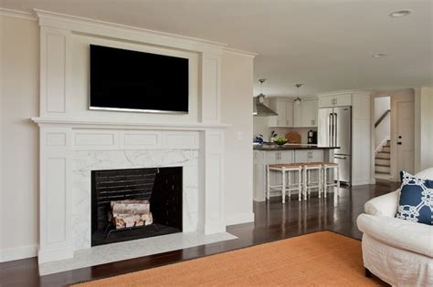 Tv Over Fireplace Design Decor Photos Pictures Ideas Tv Over