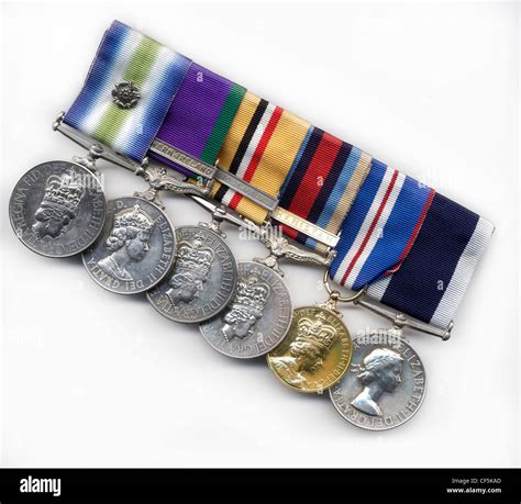 Group Of British Campaign Medals Including Falklands Ni Iraq And