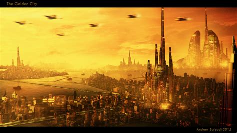 The Golden City By Androgs On Deviantart