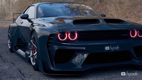 Dodge Challenger Demon Custom Wide Body Kit By Hycade Buy With Delivery