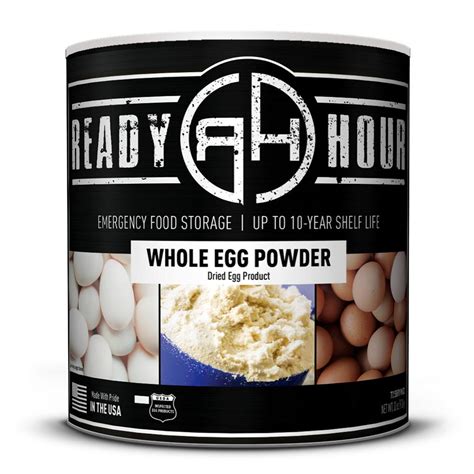 Ready Hour Whole Egg Powder 72 Servings Camping Survival
