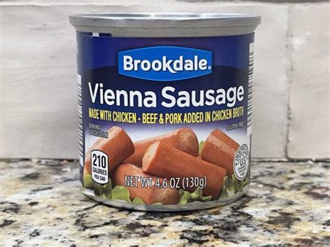 12 Cans Brookdale Vienna Sausage Meat 46 Oz Wiener Armour Jt Outfitters
