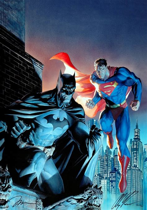 World Finest By Jim Lee Batman And Superman Batman Art Comic Art