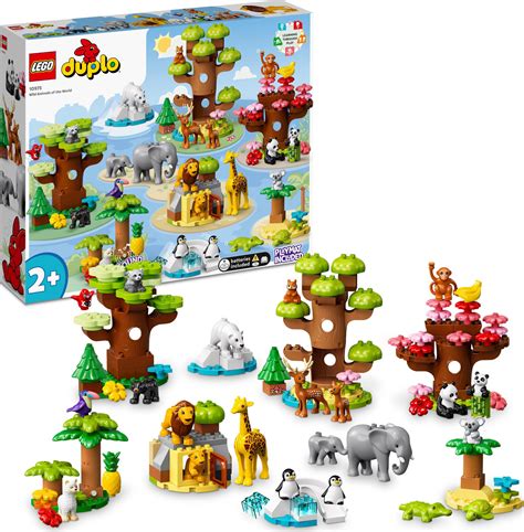 Lego® Duplo® Wild Animals Of The World Toy Set Toyrifix