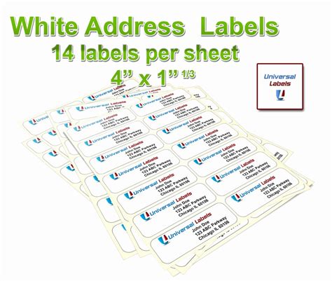 210mm x 295mm labels per sheet: 50 Avery 10 Per Page Labels | Ufreeonline Template