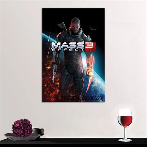Hot Arrival Mass Effect Wall Art Mass Effect Store