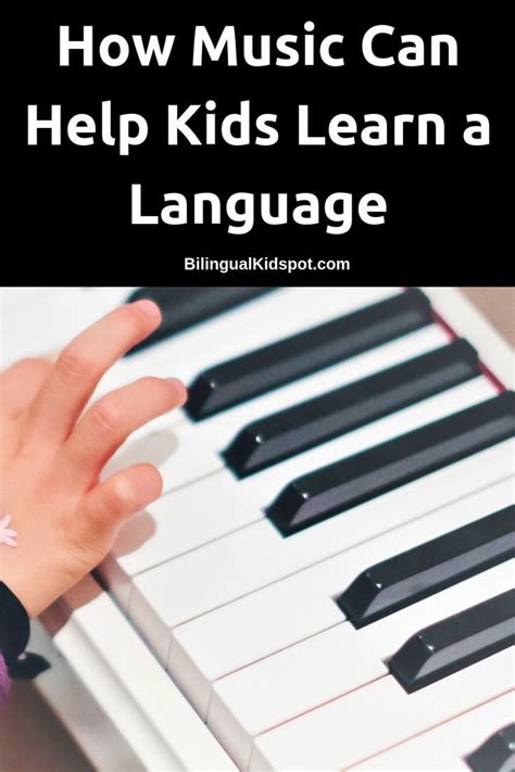 Using Music To Teach Your Child A Language Music Activities For Kids