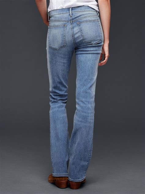Lyst Gap Stretch 1969 Perfect Boot Jeans In Blue