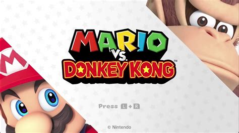 Mario Versus Donkey Kong Title Screen Blank Template Imgflip