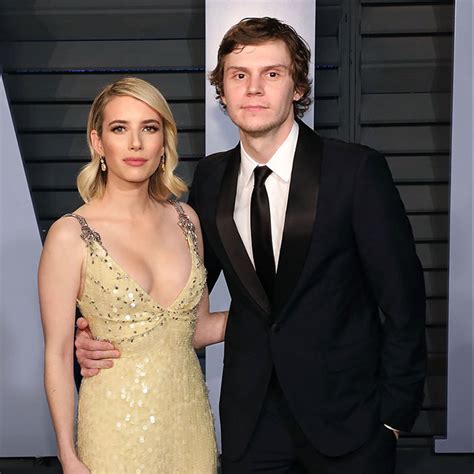 The source also alleged that emma and evan intend to remain friends, and that it wasn't a bad breakup. news of the reported split comes after the pair starred together in american horror story: Emma Roberts' Mother Confirms the Big News