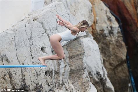 Margot Robbie Slips Her Incredible Bikini Body Into Tight White