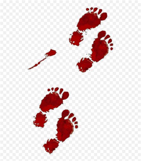 Bloody Footprints Printable