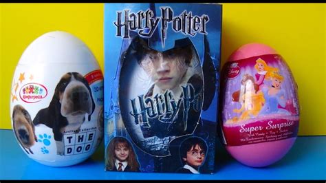 Harry Potter Surprise Egg Disney Princess Super Surprise Egg The Dog