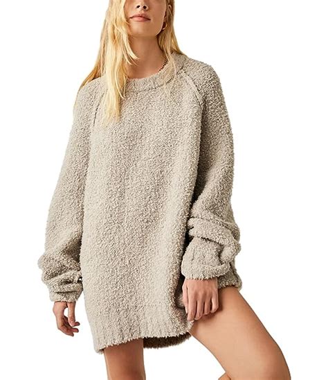 Free People Dylan Tweedy Pullover Sweater FREE SHIPPING Zappos Com