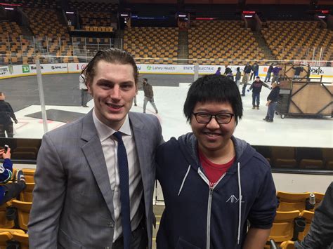 Canucks' gaudette has found his scoring touch. Managed to grab a picture with Adam Gaudette after the ...