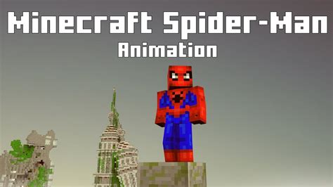 Minecraft Spider Man Animation Youtube