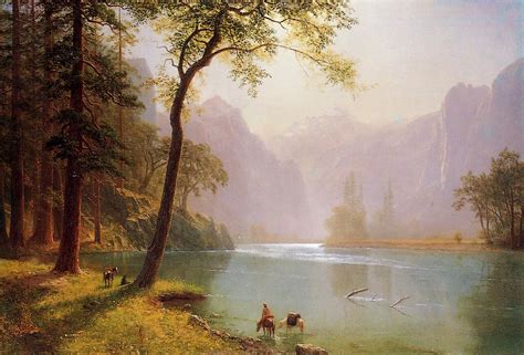 30 Beautiful Paintings Of The American West By Albert Bierstadt Altmarius