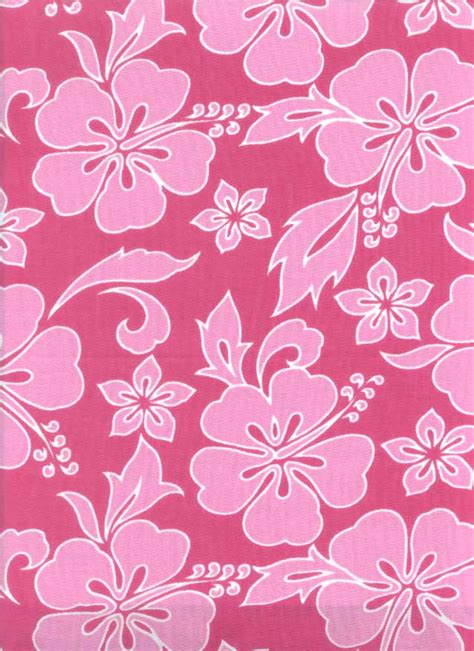 Sheet Set Pink Hibiscus Print