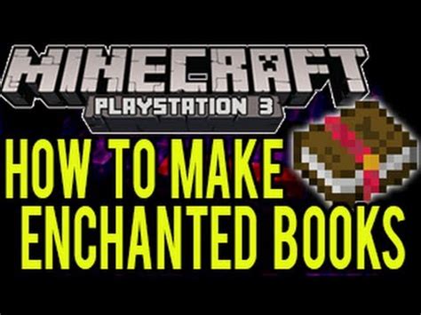 All minecraft enchantments and their use. Minecraft Playstation (TUTORIAL) - How To Make Enchanted ...