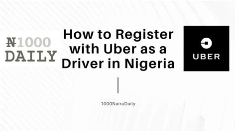 Drivers must be malaysian citizens, in order to work for uber in malaysia. How To Register with Uber As A Driver in Nigeria 2019 ...