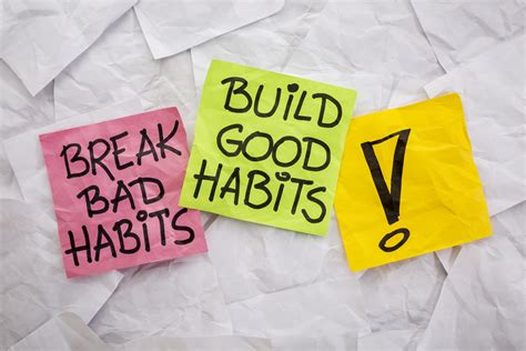 5 Ways To Create Healthy Habits