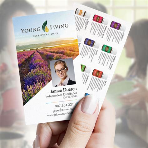 How To Order Young Living Business Cards For Distributor Member