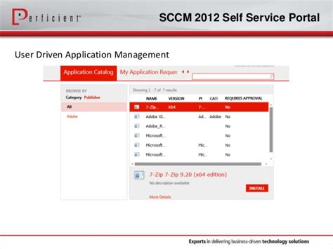 Long gone are the days when a phone call was the only. Self-service Application Web Portal In Sccm 2012