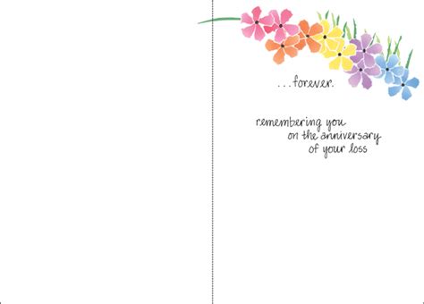 death anniversary greeting cards