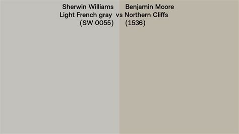 Sherwin Williams Light French Gray Sw Vs Benjamin Moore Northern