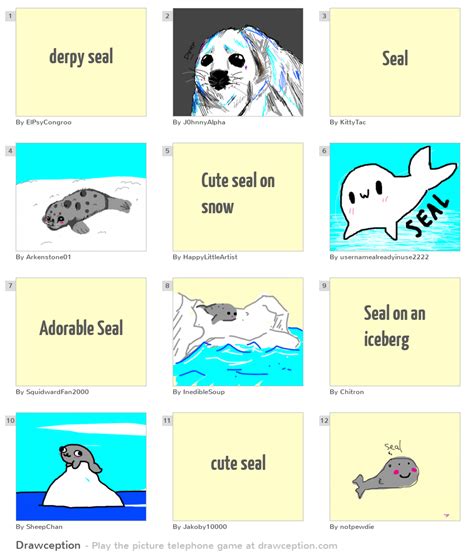 Derpy Seal Drawception