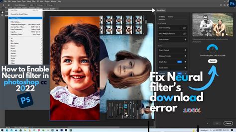 How To Solve Photoshop 2022 Neural Filters Unclickable And Download