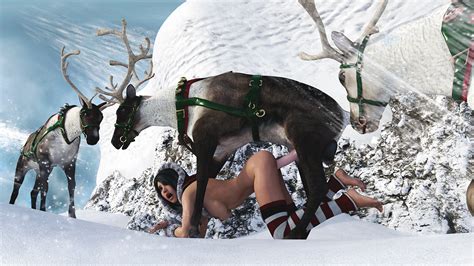 Reindeer Hollydays By Natynat Hentai Foundry