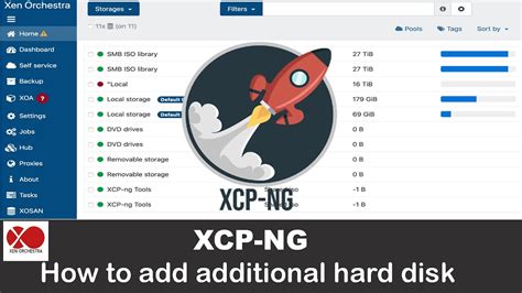 How To Add Additional Hard Disk In On XCP NG XenServer YouTube