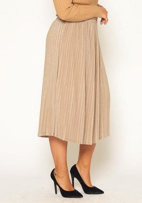 plus size pleated maxi skirt natalie