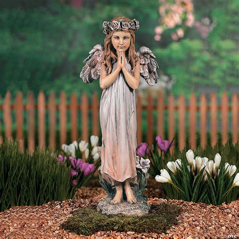 Praying Angel with Rose Halo - Discontinued