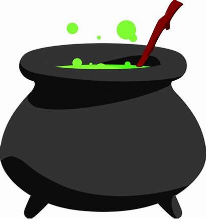 Cauldron Clipart Witch Witches Illustration Pot Cliparts