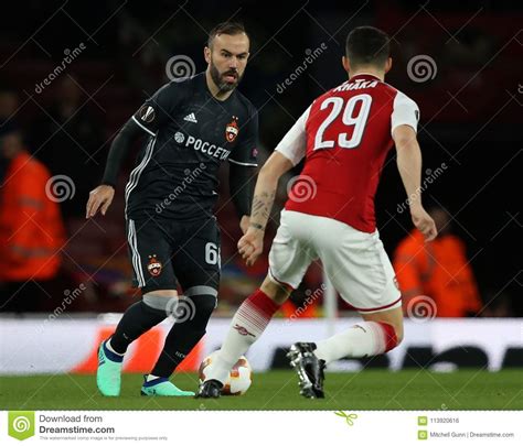 Arsenal Fc V Cska Moskva Uefa Europa League Quarter Final Leg One