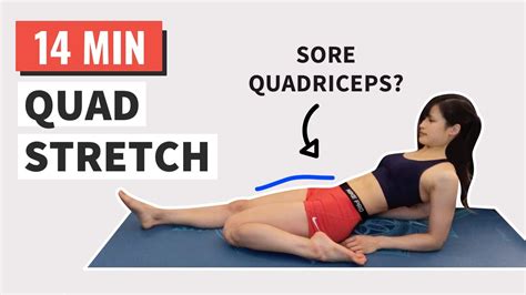 Quad Stretches For Soreness And Tight Quads Follow Along Youtube