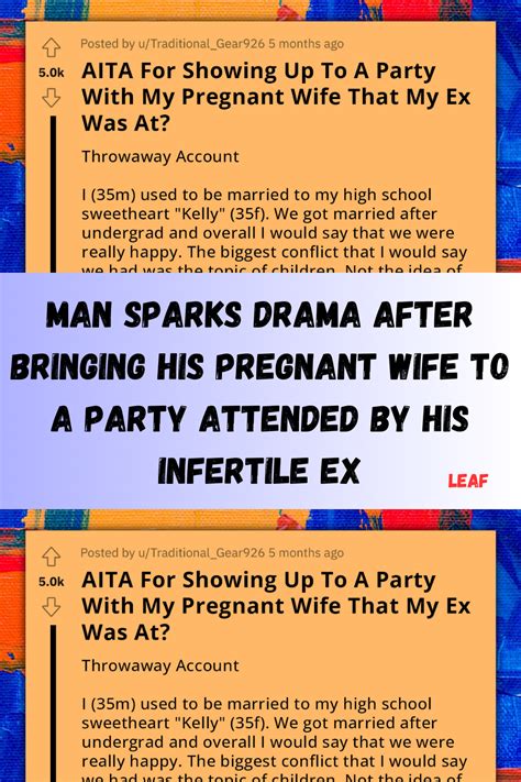 Man Sparks Drama After Bringing His Pregnant Wife To A Party Attended