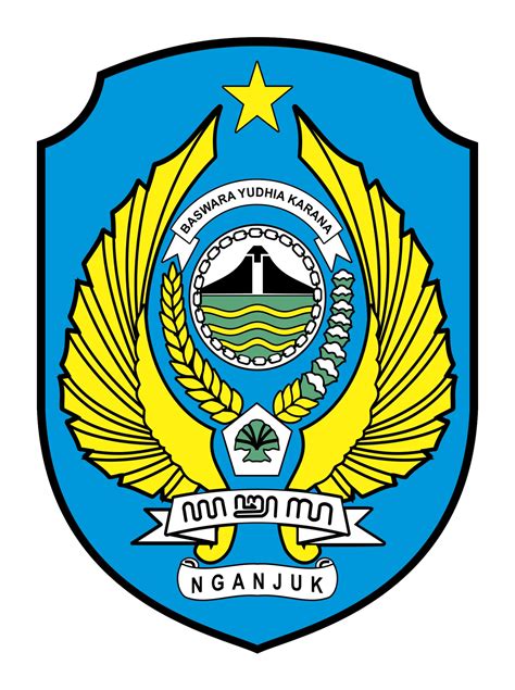Logo Kabupaten Nganjuk Indonesia Original Terbaru Rekreartive