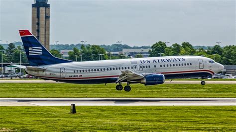 N434us Boeing 737 4b7 Us Airways Charlotte Douglas Int Flickr