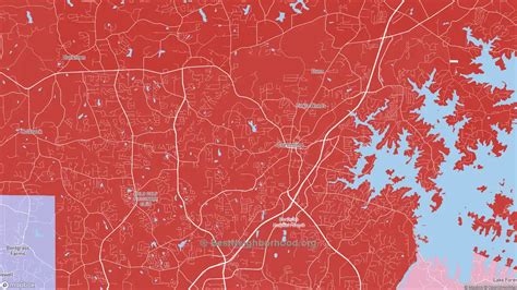 Cumming Ga Political Map Democrat And Republican Areas In Cumming