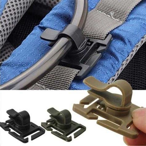 Hydration Bladder Hose Clip For Water Bladders Rotatable