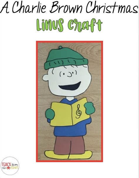 A Charlie Brown Christmas Craft Linus Craft Etsy