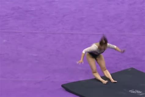 Darling Auburn Gymnasts Brutally Rips Legs In Half Clings To Life