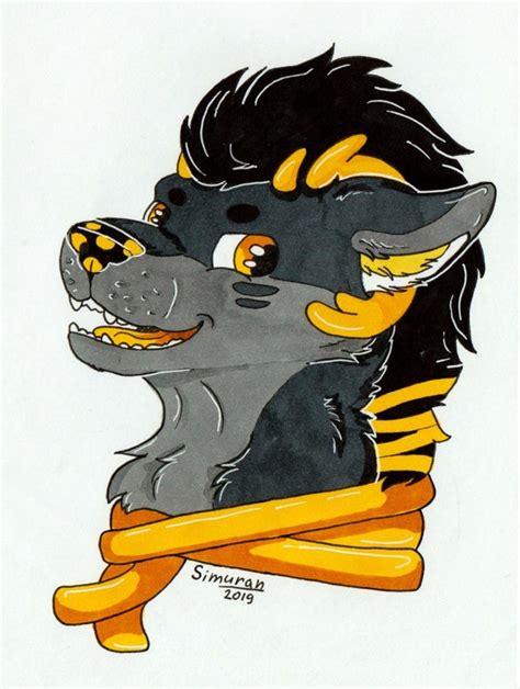 Art Headshot Furry Your Character Commission Etsy
